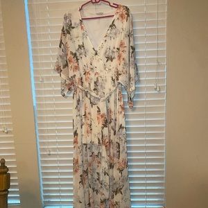 Floral maxi dress